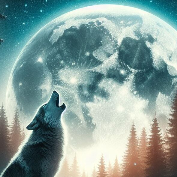 January Moon - Wolf Moon